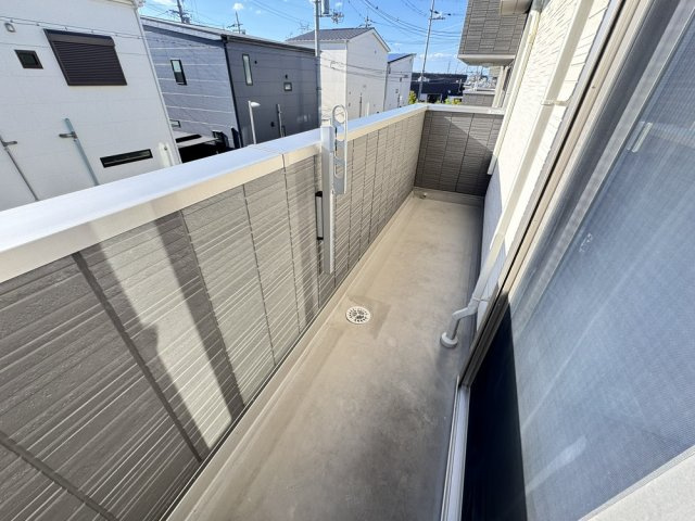 エクセレント曙川東Ⅱのバルコニー