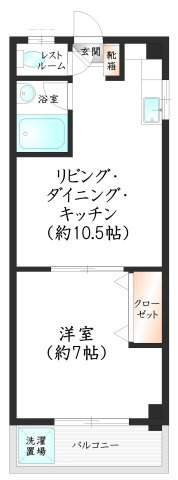【間取り】 | 第18東那珂IR BLD.