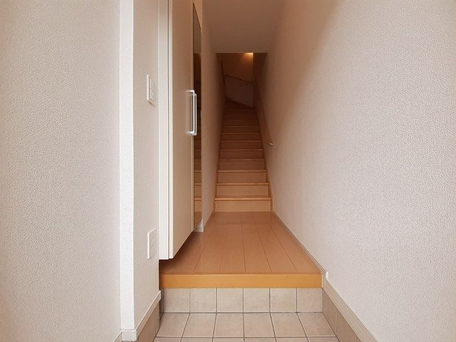 ドゥ・ステージアⅡの玄関|玄関です