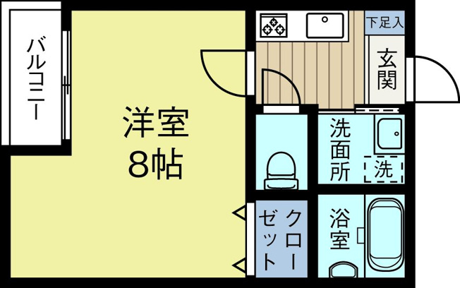 【間取り】 | クレフラスト横手Ⅱ