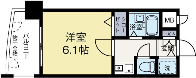【間取り】 | ライオンズマンション大濠第3