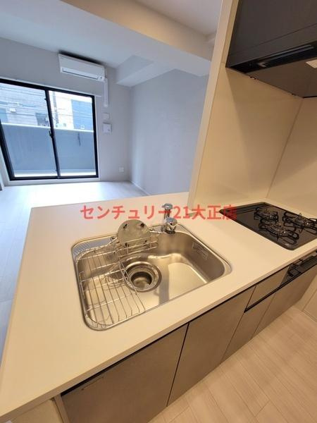 Louis Residence 弁天町のキッチン|★水廻りこんな感じです★