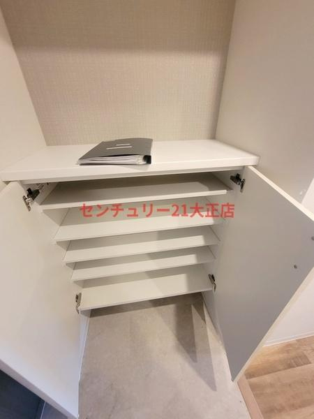 クローバー・グランツ弁天町の玄関
