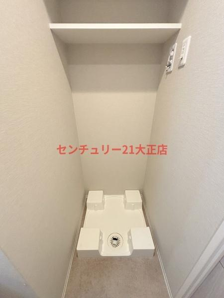 パークフラッツ弁天町駅前の洗面所|★室内洗濯機置場★