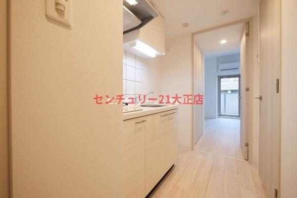 エスリード弁天町桜通レジデンスのキッチン