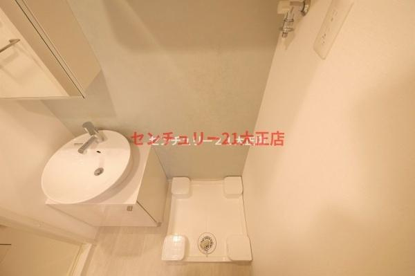 エスリード弁天町桜通レジデンスの洗面所