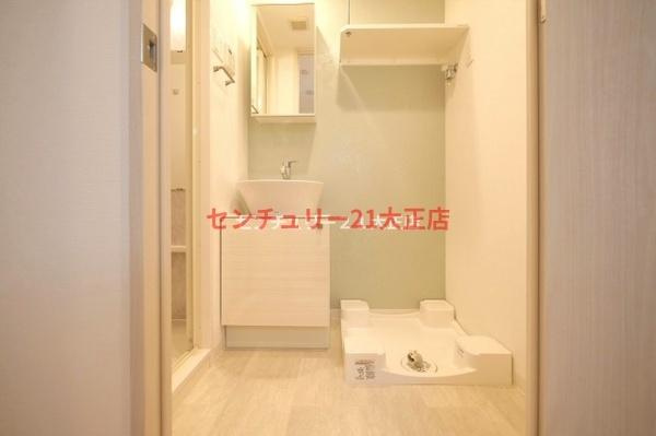 エスリード弁天町桜通レジデンスの洗面所