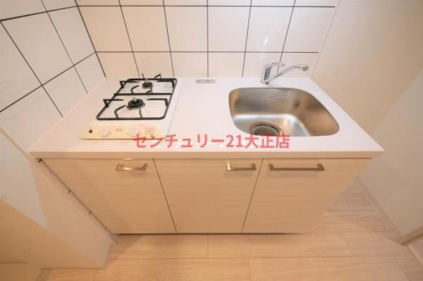エスリード弁天町桜通レジデンスのキッチン