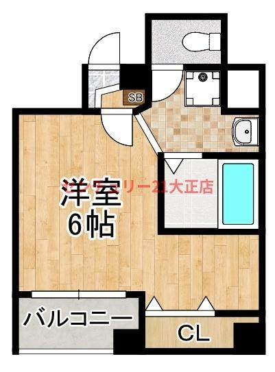 チェリーブロッサム弁天の間取り