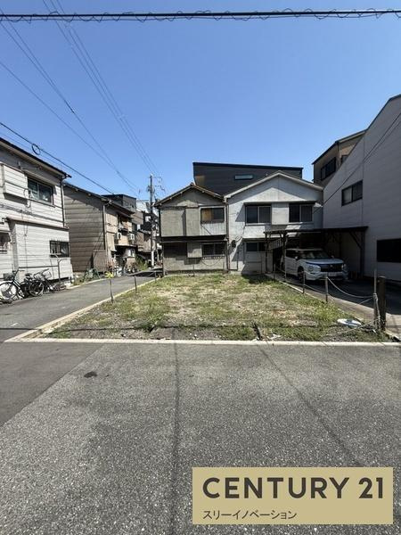 八幡屋4丁目新築戸建　の前面道路含む現地写真