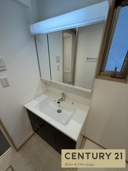 西九条4丁目中古戸建の独立洗面台