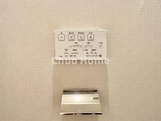 亀戸センタープラザの内装|【ウォシュレット】清潔に使いたいお手洗いには最適な設備です。もちろんウォームレットも標準装備です。