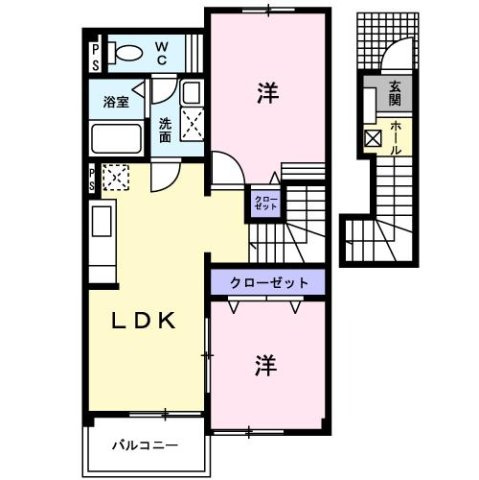 【間取り】 | エントランス　壱番館