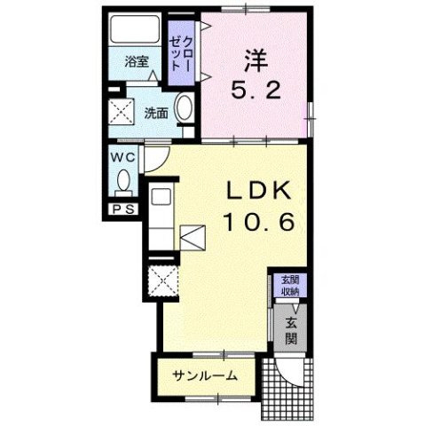バウ　テラタイの間取り