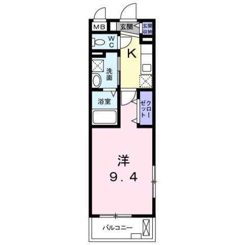 エレンシア豊野の間取り