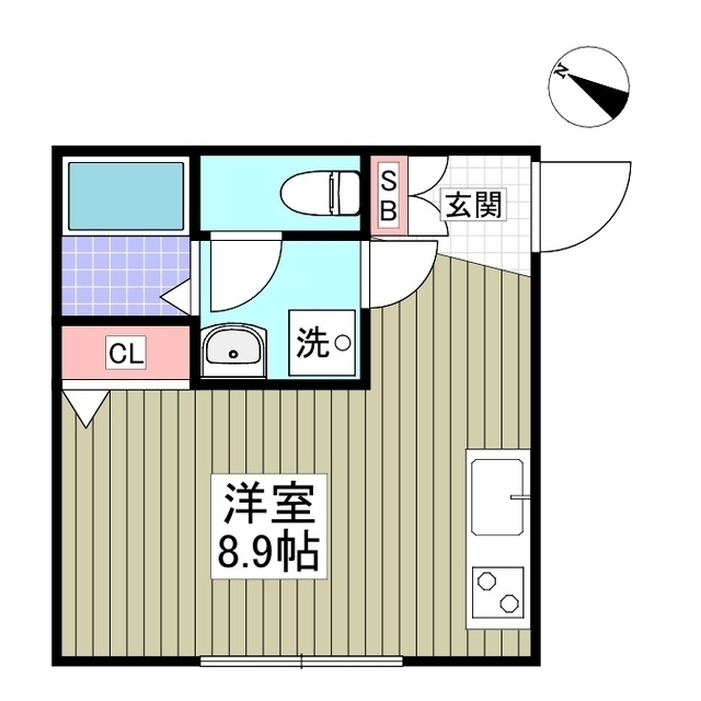 メゾンリリーの間取り