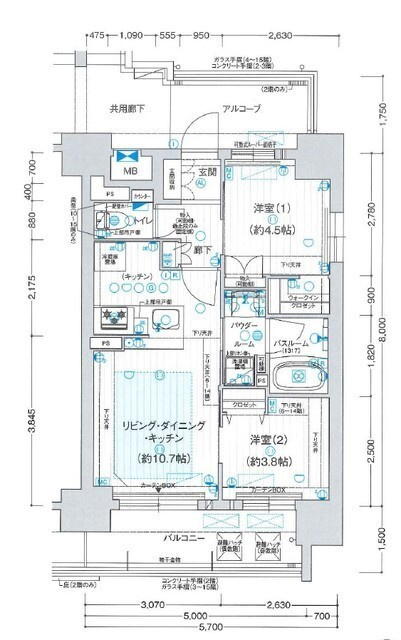プレサンス　レイズ　桜山　ＷＥＳＴの間取り