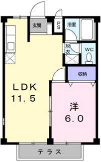 【間取り】 | メゾンＡＯ２