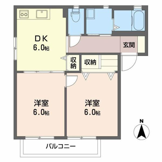 【間取り】 | ファミーユ中野 Ａ棟