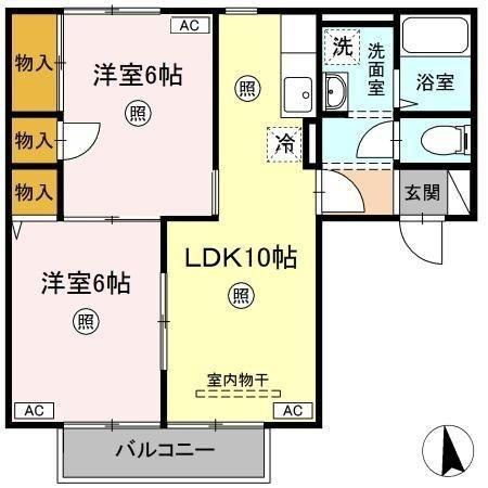 【間取り】 | リバーポートリョウ