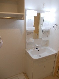 カーサ　アラモーダの洗面所