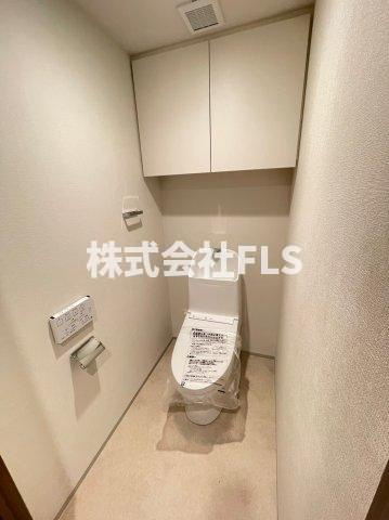 豊島区千川２丁目の賃貸マンションのトイレ