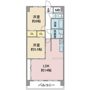 レージュ川秋の間取り