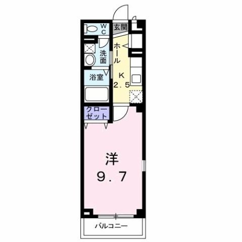 ジェントリー山本の間取り