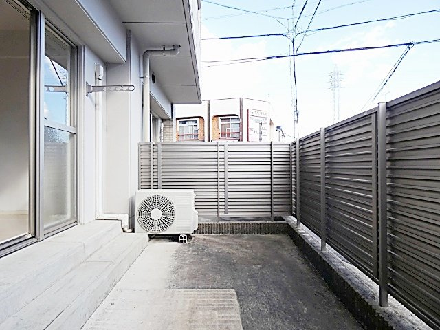 プランドール高社のバルコニー