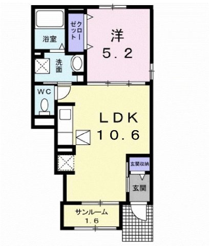 リバーサイドの間取り