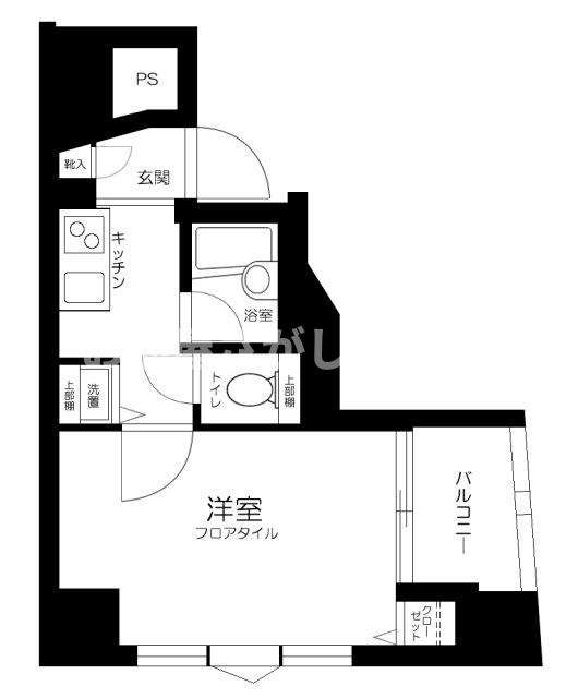 スカイコート神楽坂弐番館【おとり物件なし】#学生・社会人にオススメ！初期費用分割払いOK！の間取り