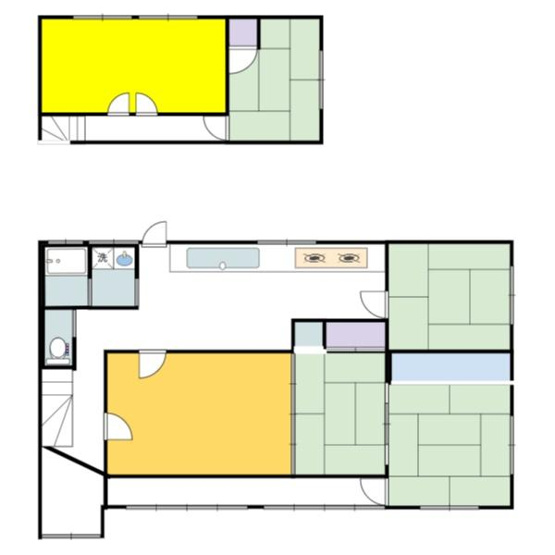 【間取り】 | 彦名町　中古戸建て