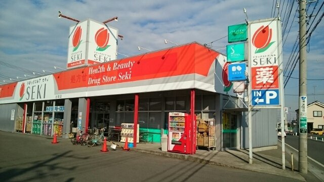 グランルミエールの周辺|ドラッグストアセキ白岡店まで400m