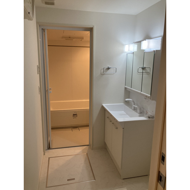 ブリーズコート扇橋の洗面所