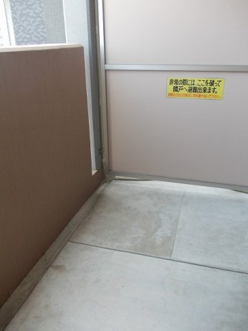 パ－ク鴨池のバルコニー