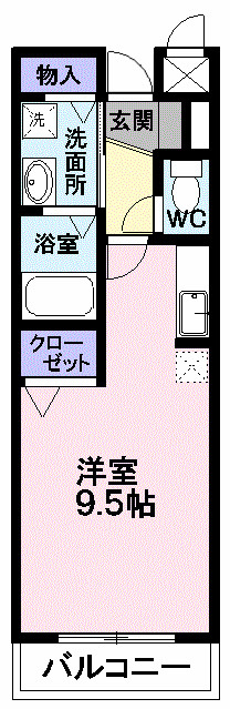 メゾン・ラフィーネの間取り|間取図