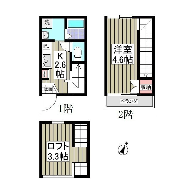 クノッソス末広の間取り