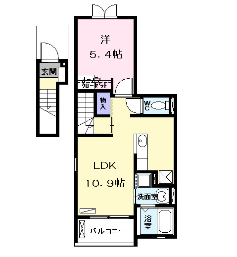 京　（ＫＥＩ）の間取り