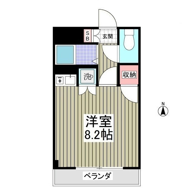 エスポワールトミタの間取り