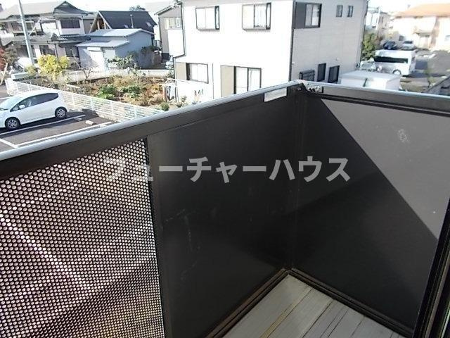 Ｓｔｒａｗ　Ｈａｔ　Ａのバルコニー