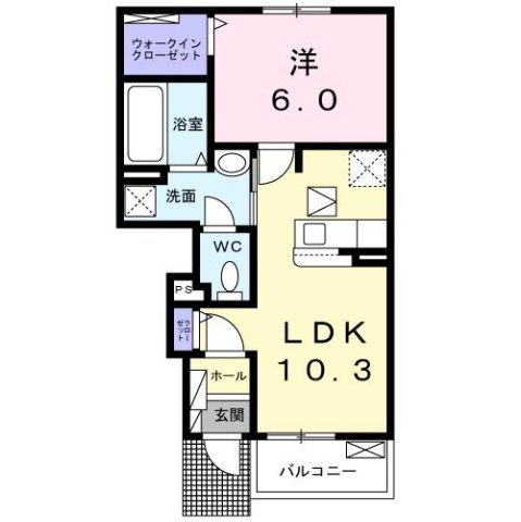 アヴァンセ・Ⅲの間取り