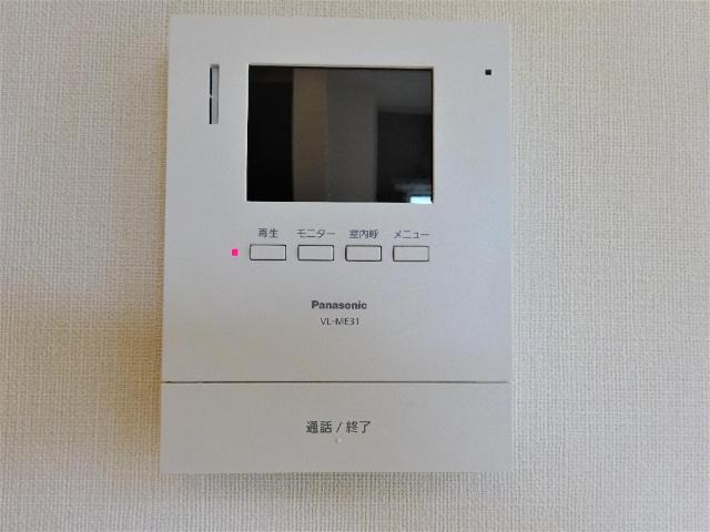 仮）つくばみらい市小絹新築アパートの内装|カメラ付インターホン（イメージ）