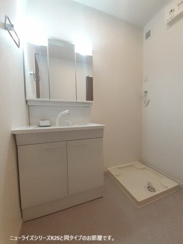 木下アパートＡの洗面所