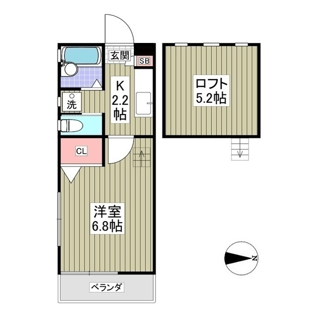 Sierra六町の間取り