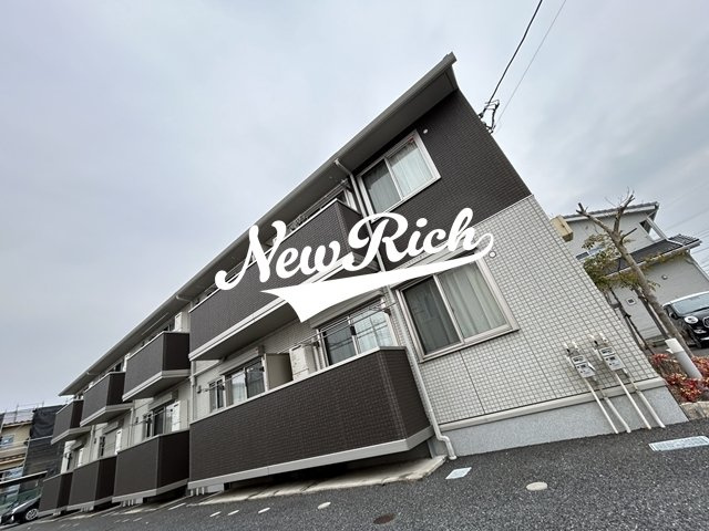 高崎市菅谷町のアパートの外観