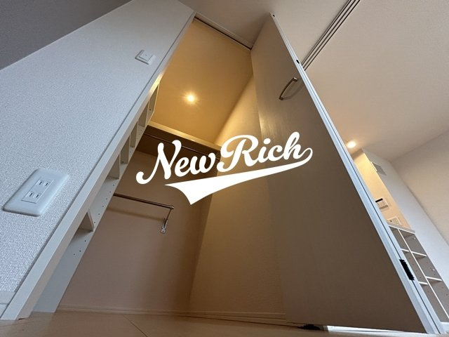 高崎市菅谷町のアパートの収納