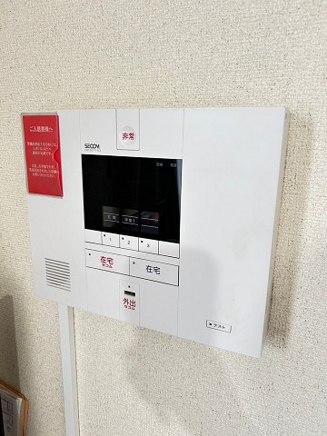 尼崎市道意町２丁目のアパートのセキュリティ