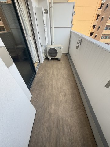 セルン新町のバルコニー