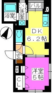 フロレスタ冷泉の間取り