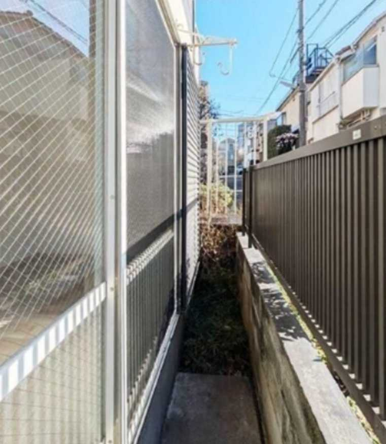 クレッシェンドK　ネット無料　角部屋　陽当たり良好のバルコニー